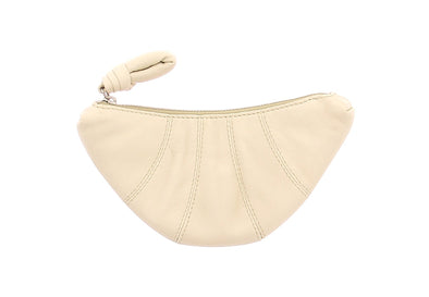 Pochette beige "Croissant"