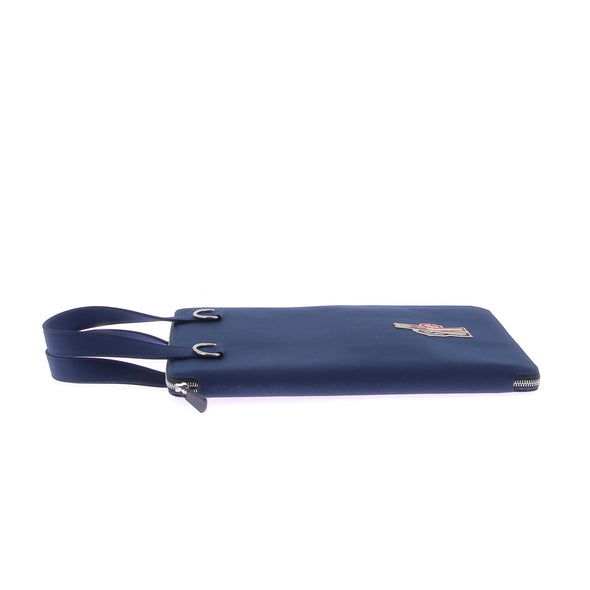 Pochette ordinateur bleu marine