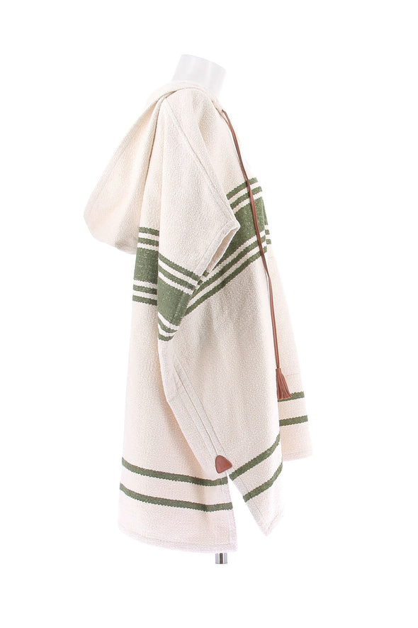 Poncho bicolore