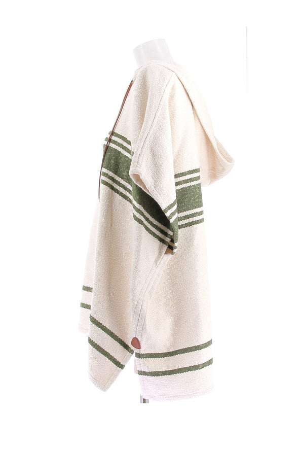 Poncho bicolore