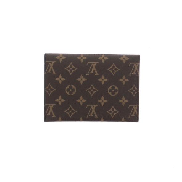 Pochette en toile monogramme