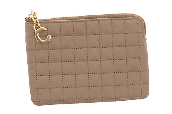 Porte-monnaie camel "C Charm"