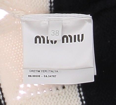 Pull à rayures en cachemire