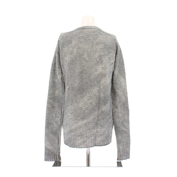 Pull en laine gris