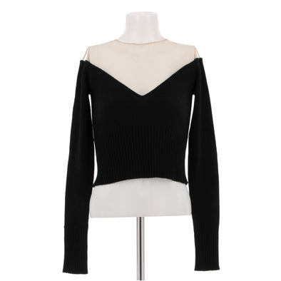 Pull en cachemire noir