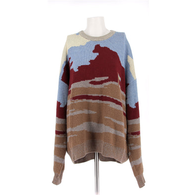 Pull en laine coloré