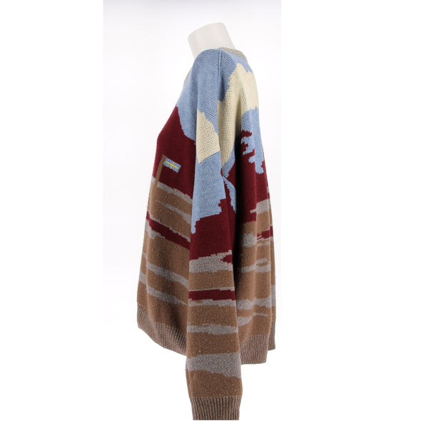 Pull en laine coloré