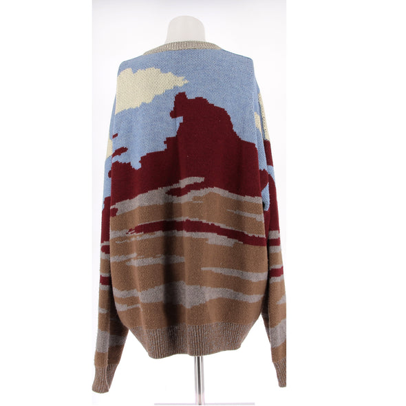 Pull en laine coloré