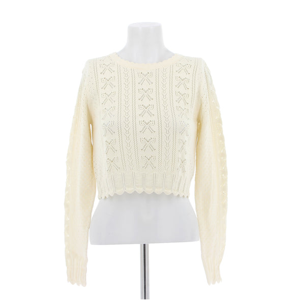 Pull écru