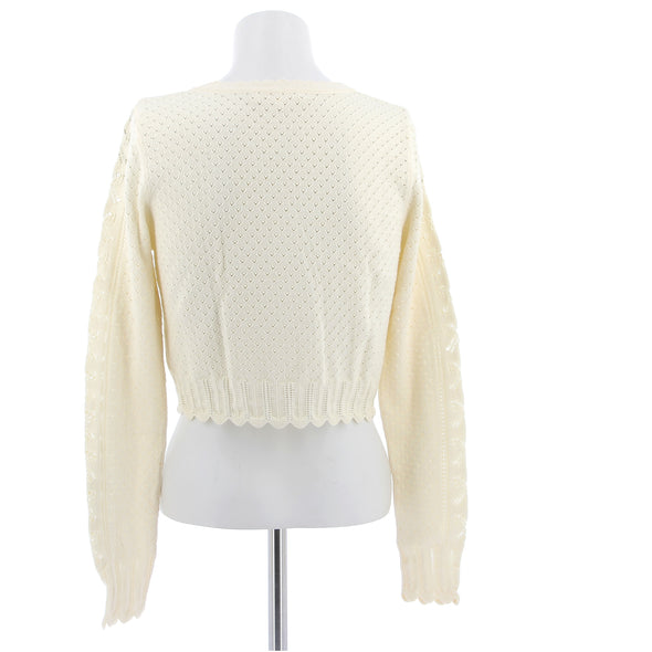 Pull écru