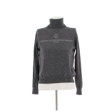 Pull en laine gris