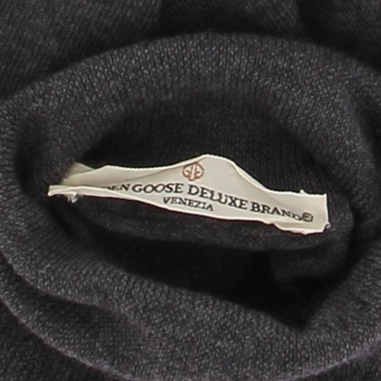 Pull en laine gris