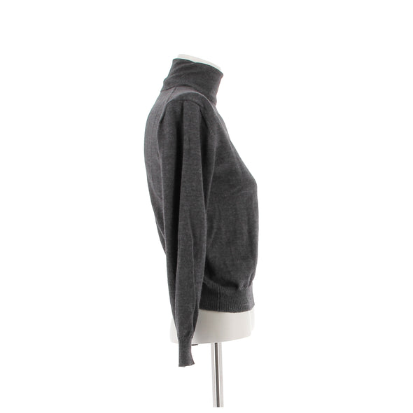 Pull en laine gris