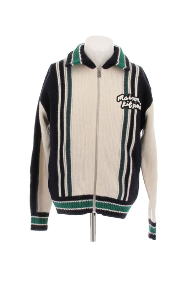 Pull à zip en laine