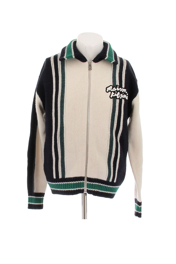 Pull à zip en laine