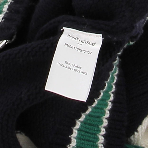 Pull à zip en laine