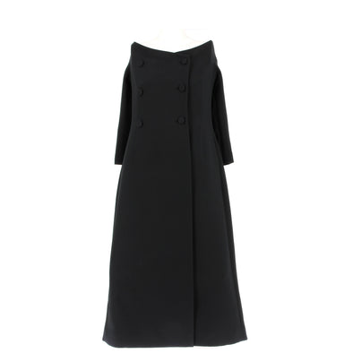 Robe en laine noire