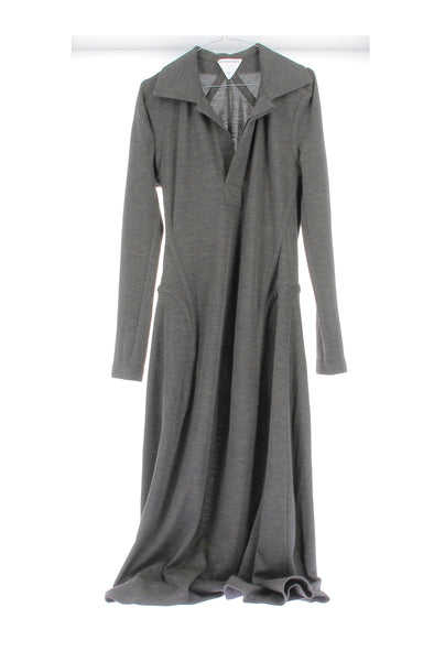 Robe en laine grise