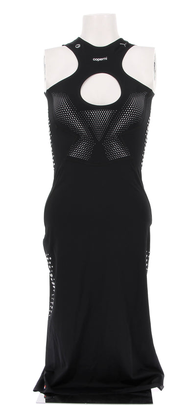 Robe mi-longue noire