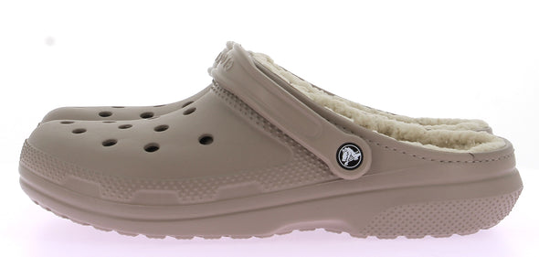 Crocs taupes fourrées