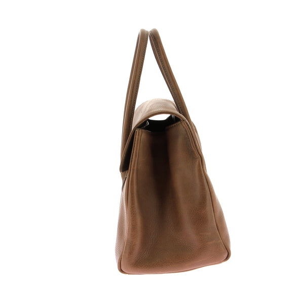 Sac en cuir marron