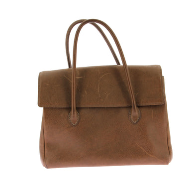 Sac en cuir marron
