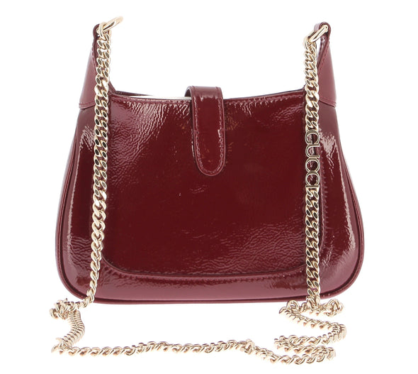 Mini sac bordeaux "Jackie notte"