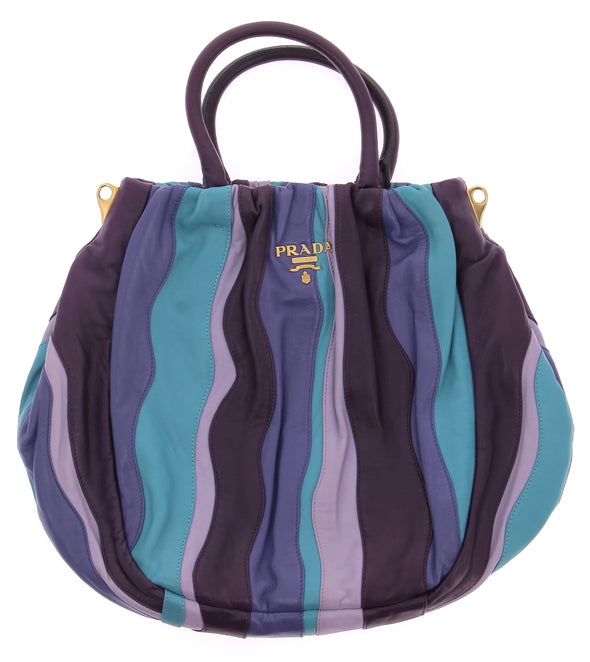 Sac bleu et violet