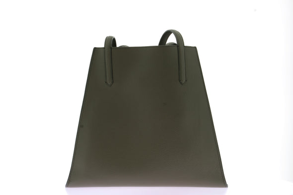 Sac cabas "Le Borderline" vert kaki