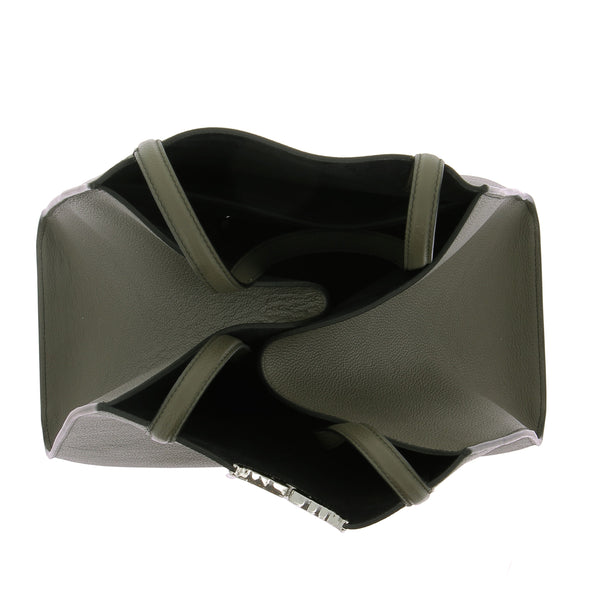 Sac cabas "Le Borderline" vert kaki