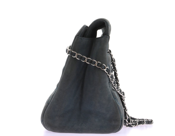 Sac bleu matelassé