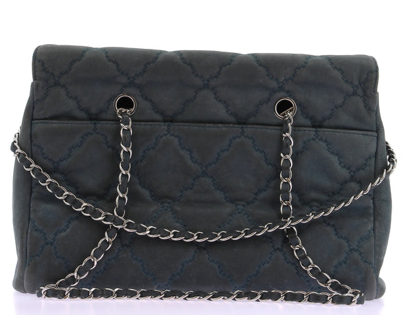 Sac bleu matelassé