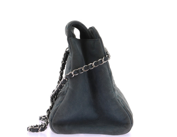 Sac bleu matelassé