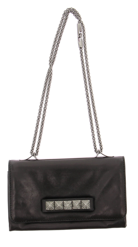 Sac en cuir noir "Vavavoom"