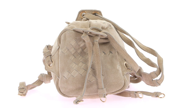 Sac en daim beige