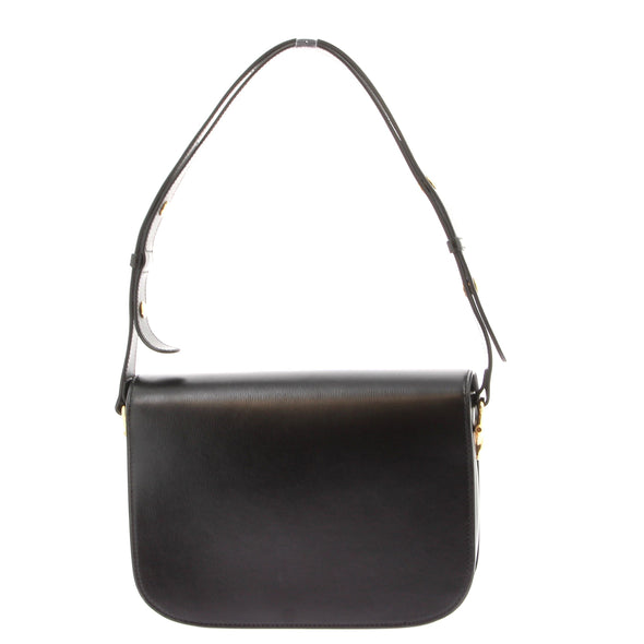 Sac en cuir noir "Horsebit 1955"