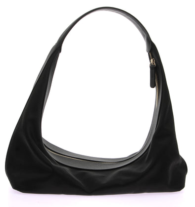 Sac noir porté épaule "Tania"