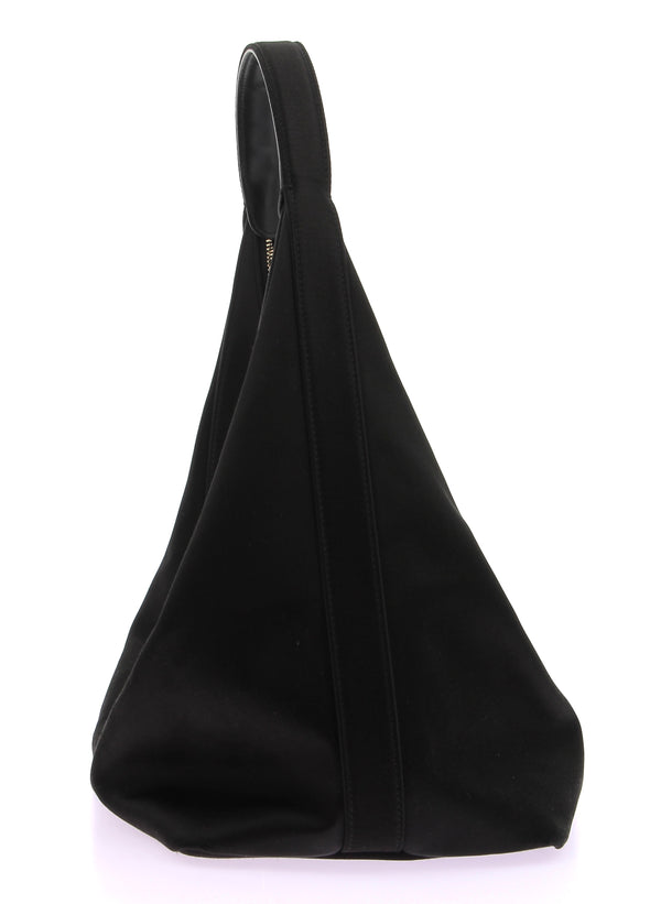 Sac noir porté épaule "Tania"