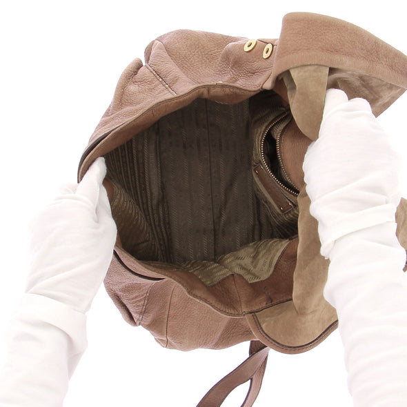 Sac à bandoulière marron