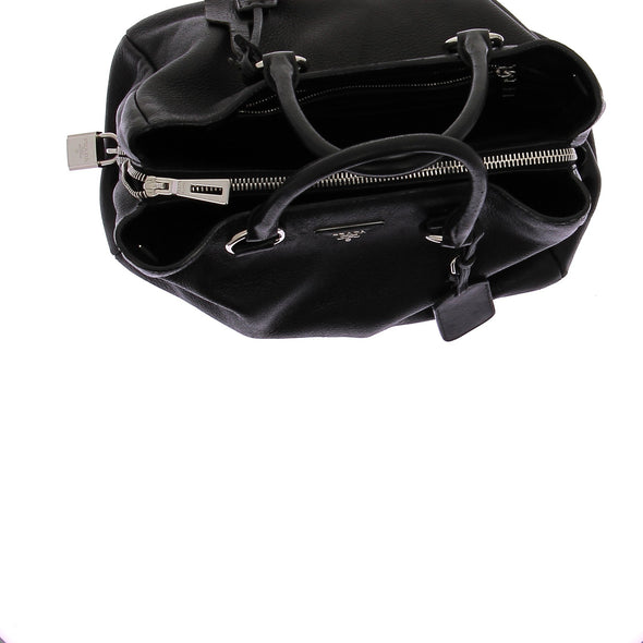 Sac à main en cuir "Double"
