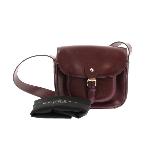 Sac à bandoulière bordeaux