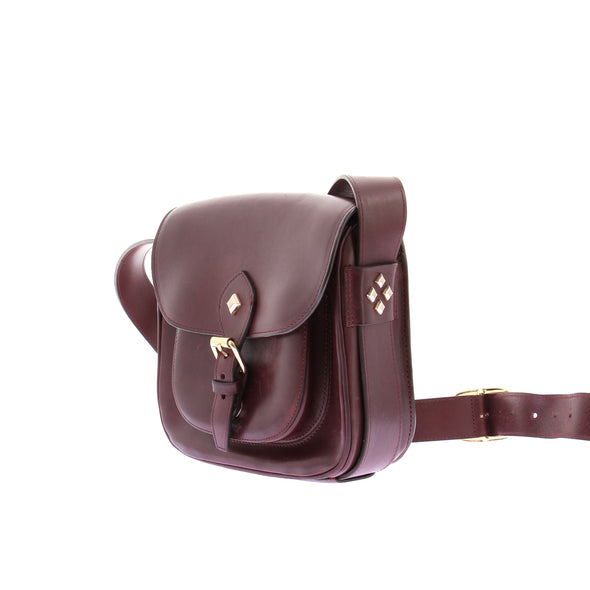 Sac à bandoulière bordeaux