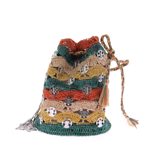 Sac bourse multicolore