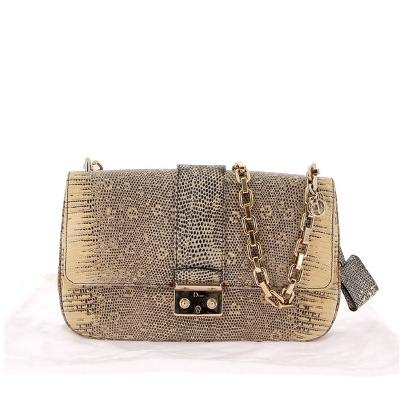 Sac en python "Miss Dior"