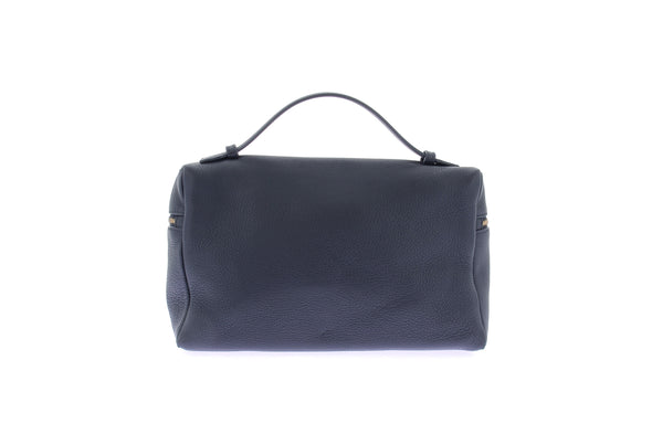 Sac à main en cuir marine