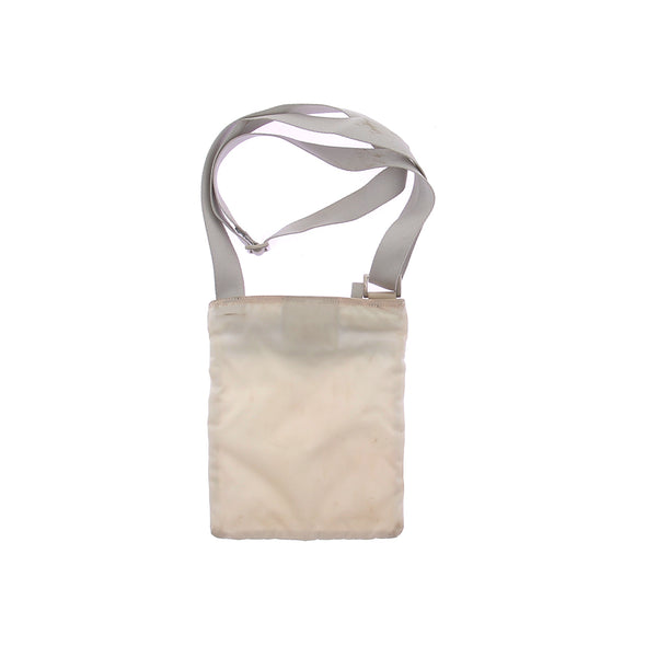 Sacoche en nylon blanche