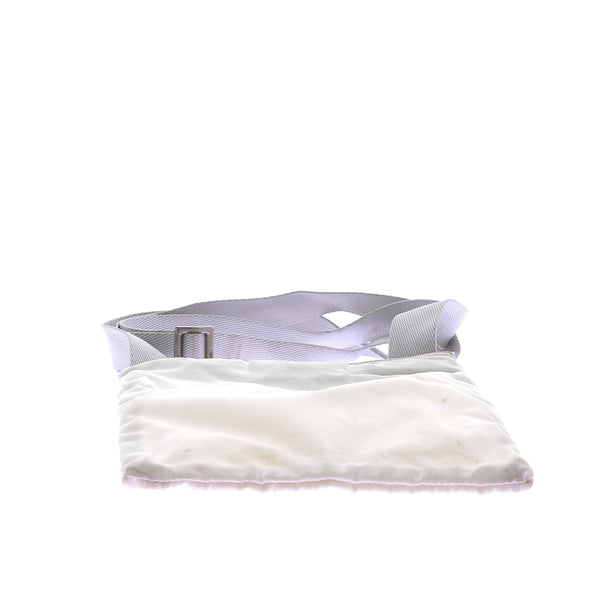 Sacoche en nylon blanche