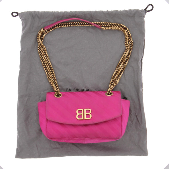 Sac rose "BB Chain"