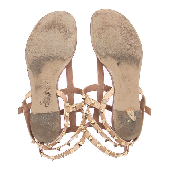 Sandales beiges "Rockstud"