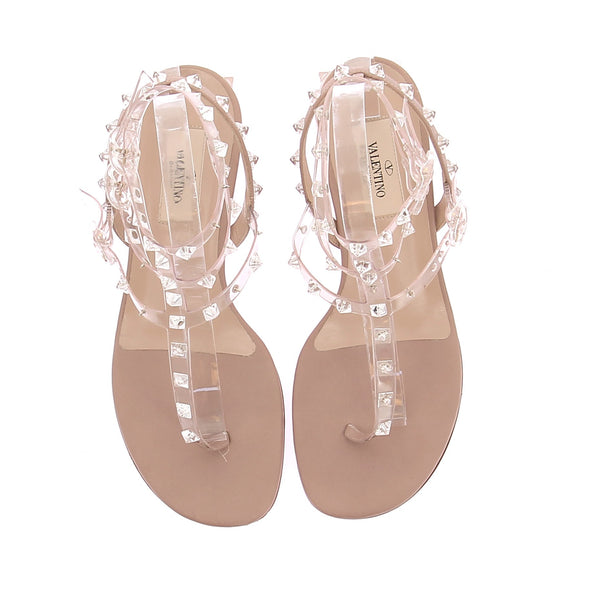 Sandales transparentes "Rockstud"